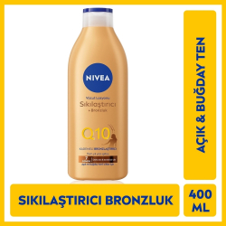 Nivea Q10 7 Günde Sıkılaştırıcı Bronzlaştırıcı Vücut Bakım Losyonu 400 ml Nemlendirici - Nivea