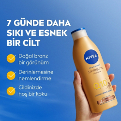 Nivea Q10 7 Günde Sıkılaştırıcı Bronzlaştırıcı Vücut Bakım Losyonu 400 ml Nemlendirici - 3