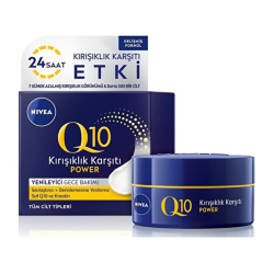 Nivea Q10 Cilt Sıkılaştırıcı Kırışıklık Karşıtı Yüz Gece Kremi 50ml