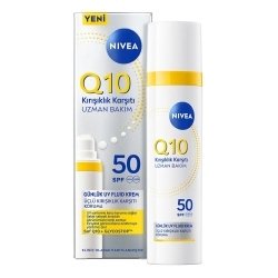 Nivea Q10 Kırışıklık Karşıtı Uzman Bakım SPF50+ Gündüz Bakım Kremi 40ml - 2