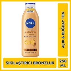 Nivea Q10 Sıkılaştırıcı ve Bronzlaştırıcı Vücut Losyonu 250ml