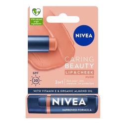 Nivea Dudak Bakım Kremi SPF30 Nude 4.8gr - Nivea