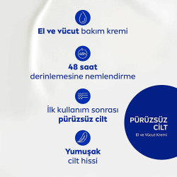 Nivea Smooth Sensation El ve Vücut Bakım Kremi 400 ml - 4