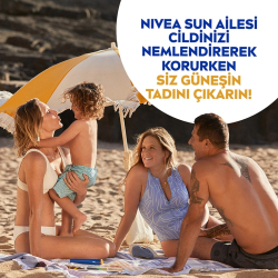 Nivea Sun Kids 50+SPF Çocuk Yüz ve Vücut Güneş Koruyucu Krem 100 ml - 5