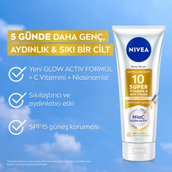 Nivea Super10 Serum Etkili Aydınlatıcı ve Sıkılaştırıcı Vücut Losyonu 170 ml - Nivea (1)