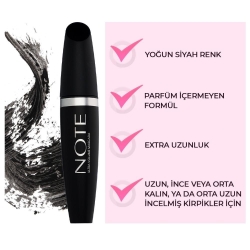 Note Hacim ve Kıvırma Etkili Ultra Volume Maskara - 2