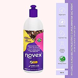 Novex My Curls Dalgalı Saçlar İçin Bukle Belirginleştirici Durulanmayan Saç Bakım Kremi 500ml - Novex