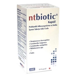 Ntbiotic Probiyotik İçeren Takviye Edici Gıda 90 Kapsül - Assos