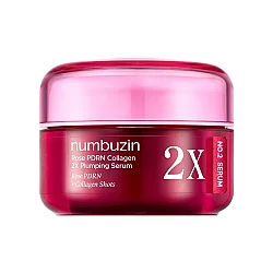 Numbuzin No 2 Rose Pdrn Collagen 2X Plumping Aydınlatıcı Cilt Serumu 30 ml