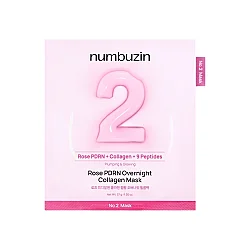 Numbuzin No 2 Rose PDRN Overnight Collagen Nemlendirici Yüz Maskesi 1 Adet