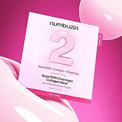 Numbuzin No 2 Rose PDRN Overnight Collagen Nemlendirici Yüz Maskesi 1 Adet - 3