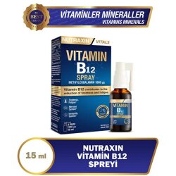 Nutraxin Vitamin B12 Spray 15 ml - Nutraxin