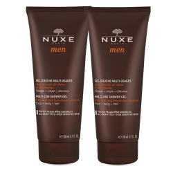 Nuxe Men Gel Douche Shower Gel Duş Jeli 2x200 ml - Nuxe
