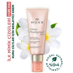 Nuxe Prodigieuse Boost Silky Cream Çoklu Düzeltici İlk Mimik Çizgileri İpeksi Aydınlatıcı Krem 40ml 