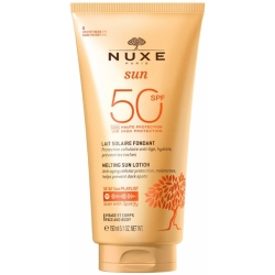 Nuxe Sun Melting Lotion High Protection SPF 50+ Güneş Koruyucu Yüz ve Vücut Sütü 150ml