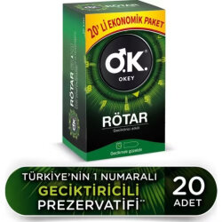 Okey Rötar Max Prezervatif 20 Adet - 3