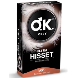 Okey Ultra Hisset Prezervatif 10'lu