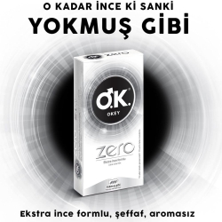 Okey Zero Ekstra İnce Formlu Prezervatif 10'lu - 2