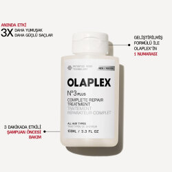 Olaplex N°3 Plus Ultimate Repair Treatment Yoğun Onarıcı Bakım Kremi - 100 ml - Olaplex (1)