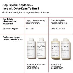 Olaplex No. 4 Fine Bond İnce Telli Saçlar İçin Bağ Güçlendirici Bakım Şampuanı 100ml - 9