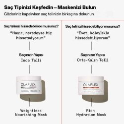 Olaplex Orta ve Kalın Telli Saçlar için Yoğun Nemlendirici Maske 200ml - 9