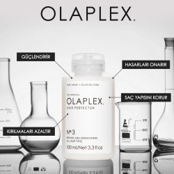 Olaplex Saçları Yoğun Şekilde Onaran Bağ Güçlendiren & Saçları Kusursuzlaştıran Bakım Seti - 3