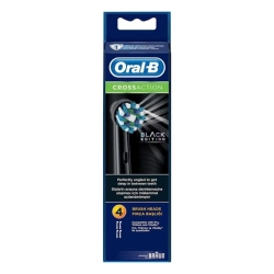 Oral-B Cross Action Siyah Diş Fırçası Yedek Başlığı 4 Adet - Oral-B