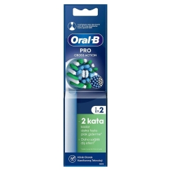 Oral-B Pro Cross Action X-Filament Şarjlı Diş Fırçası Yedek Başlığı 2 Adet - 2