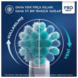 Oral-B Pro Kids Frozen Şarjlı Diş Fırçası Yedek Başlığı 2 Adet - 3