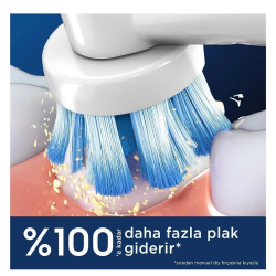 Oral-B Sensitive X-Filament Şarjlı Diş Fırçası Yedek Başlığı 4 Adet - 3