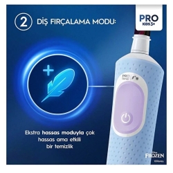 Oral-B Vitality Pro Frozen Özel Seri Çocuklar İçin Şarj Edilebilir Diş Fırçası - Oral-B (1)
