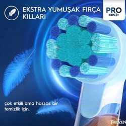 Oral-B Vitality Pro Frozen Özel Seri Çocuklar İçin Şarj Edilebilir Diş Fırçası - 3