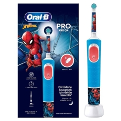 Oral-B Vitality Pro Spiderman Özel Seri Çocuklar için Şarj Edilebilir Diş Fırçası - 2