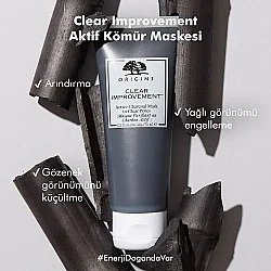 Origins Clear Improvement Aktif Kömür Maskesi 75 ml - 5