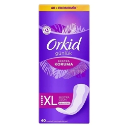 Orkid Extra Koruma Extra Uzun Günlük Ped 40'lı - Orkid
