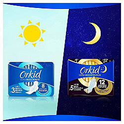 Orkid Hijyenik Ped Ultra Gece 6'lı - 4