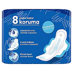 Orkid Hijyenik Ped Ultra Gece 6'lı - 6