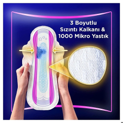 Orkid Platinum Hijyenik Ped Gece Ekonomik 10'lu - 9