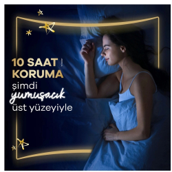 Orkid Ultra Gece Extra (Boy 4) Gece Extra Hijyenik Ped 16 'lı - Orkid (1)