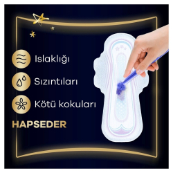 Orkid Ultra Gece Extra (Boy 4) Gece Extra Hijyenik Ped 16 'lı - 3
