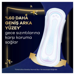 Orkid Ultra Gece Extra (Boy 4) Gece Extra Hijyenik Ped 16 'lı - 4