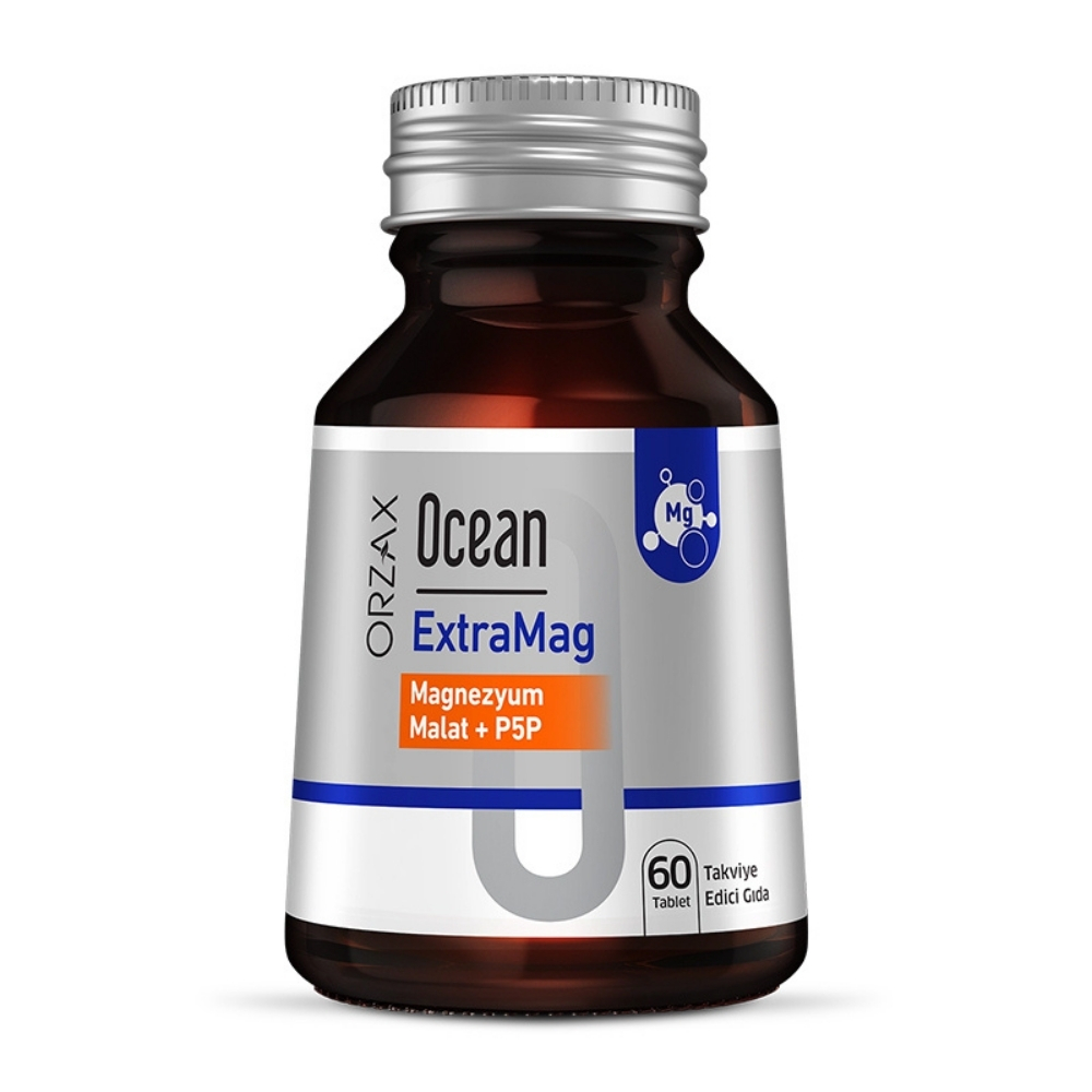 Orzax Ocean ExtraMag Magnezyum Malat + P5P - Orzax