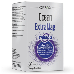 Orzax Ocean ExtraMag Threog Takviye Edici Gıda 60 Tablet