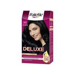 Palette Deluxe Saç Boyası 1-1 Gece Mavisi - Palette