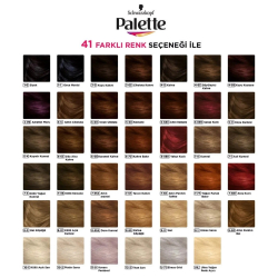 Palette Deluxe Saç Boyası 1-1 Gece Mavisi - Palette (1)