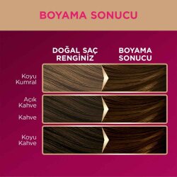 Palette Deluxe Saç Boyası 50ml - 4.65 Büyüleyici Kahve - 5