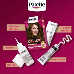 Palette Deluxe Saç Boyası 50ml - 4.65 Büyüleyici Kahve - 9