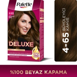 Palette Deluxe Saç Boyası 50ml - 4.65 Büyüleyici Kahve - 10