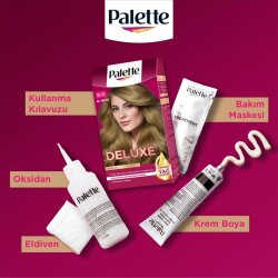 Palette Deluxe Saç Boyası 50ml - 8.0 Bal Köpüğü - 3