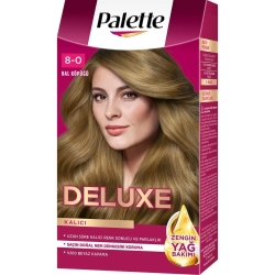 Palette Deluxe Saç Boyası 50ml - 8.0 Bal Köpüğü - 10